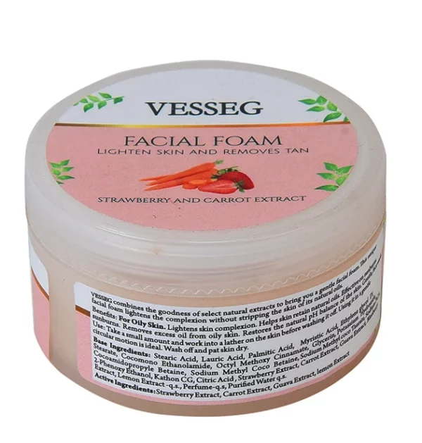 Face Wash Facial Foam Lighten Skin Removes Tan