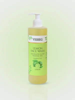 Lemon Face Wash Enhances Glow Removes Tan