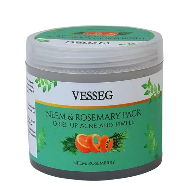 Neem & Rosemary Face Pack Dries up Acne and Pimple