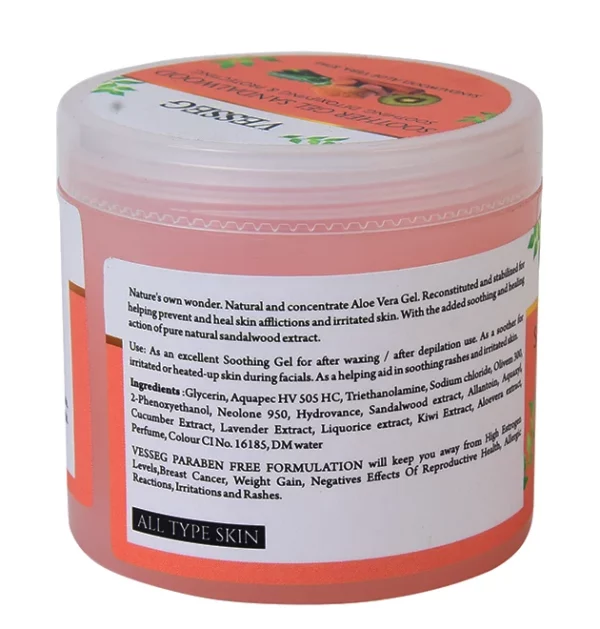Soother Gel Sandalwood for Soothing Detoxifying & Protecting Skin